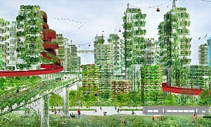Trung Quốc xây dựng thành phố rừng đầu tiên chống ô nhiễm
