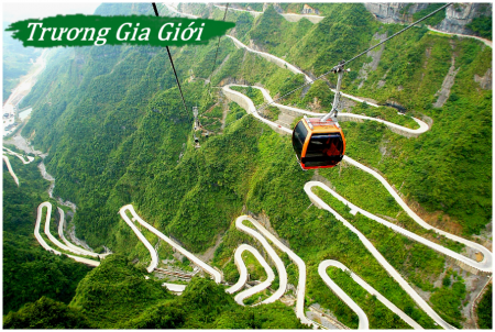 Hà Nội - Trương Gia Giới - Phượng Hoàng Cổ Trấn. (bay thẳng Vietjet)