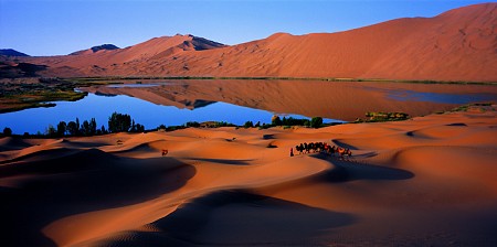 Hoa mắt lạc trong những sa mạc đẹp nhất Trung Quốc