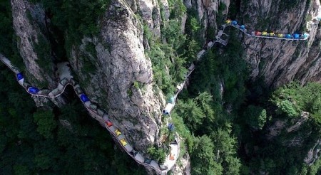 Lễ hội cắm trại trên độ cao 1000m tại Trung Quốc
