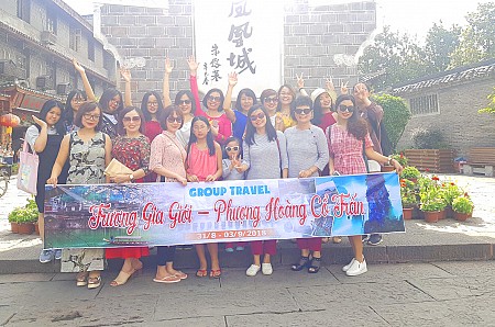 Phượng Hoàng Cổ Trấn - Phù Dung Trấn - Trương Gia Giới - Đi Ô Tô - Về Máy Bay