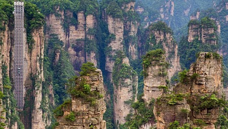 Trương Gia Giới - Phù Dung Trấn - Phượng Hoàng Cổ Trấn - Đường Bộ