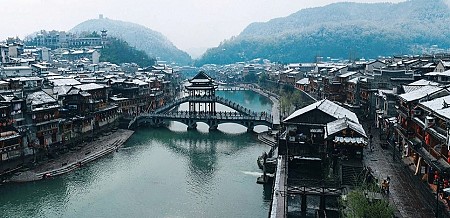 Trương Gia Giới - Phượng Hoàng Cổ Trấn bằng máy bay