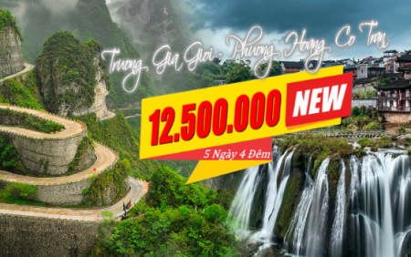 Trường Sa - Trương Gia Giới - Phượng Hoàng Cổ Trấn 5 Ngày 4 Đêm - Khởi Hành Từ Hà Nội