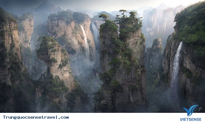 Sắc nước mây trời Wulingyuan Sắc nước mây trời Wulingyuan