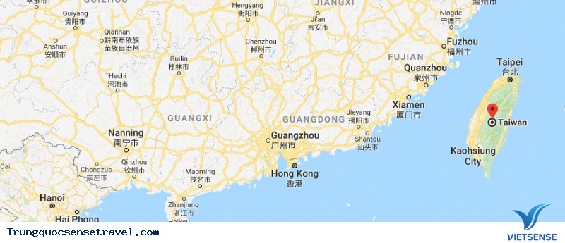 Đài Loan nằm ở đâu ?