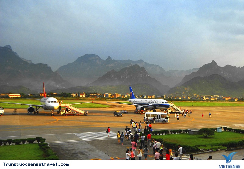 Bạn nên đến Trương Gia Giới bằng các phương tiện sau đây.