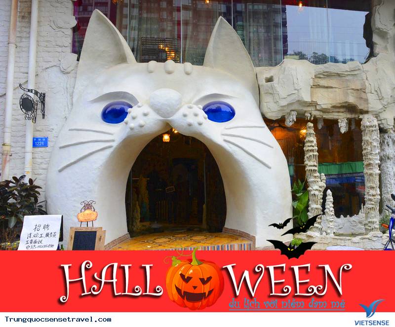Những nhà hàng ở Trung Quốc cho ngày Halloween - Ảnh 7