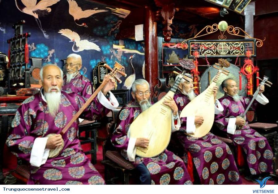 Sân khấu biểu diễn âm nhạc truyền thống trong nhà Dayan Naxi Ancient Music Concert - Ảnh 2