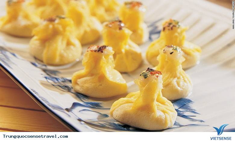 Xíu mại trứng màu vàng Xíu mại trứng màu vàng