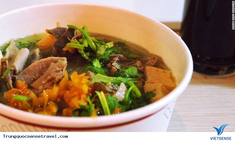 Miến tiết vịt Miến tiết vịt