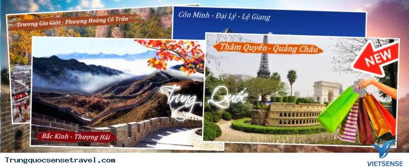 Các tuyến trải nghiệm Trung Quốc hot