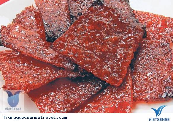 Nhục can - Thịt sấy khô