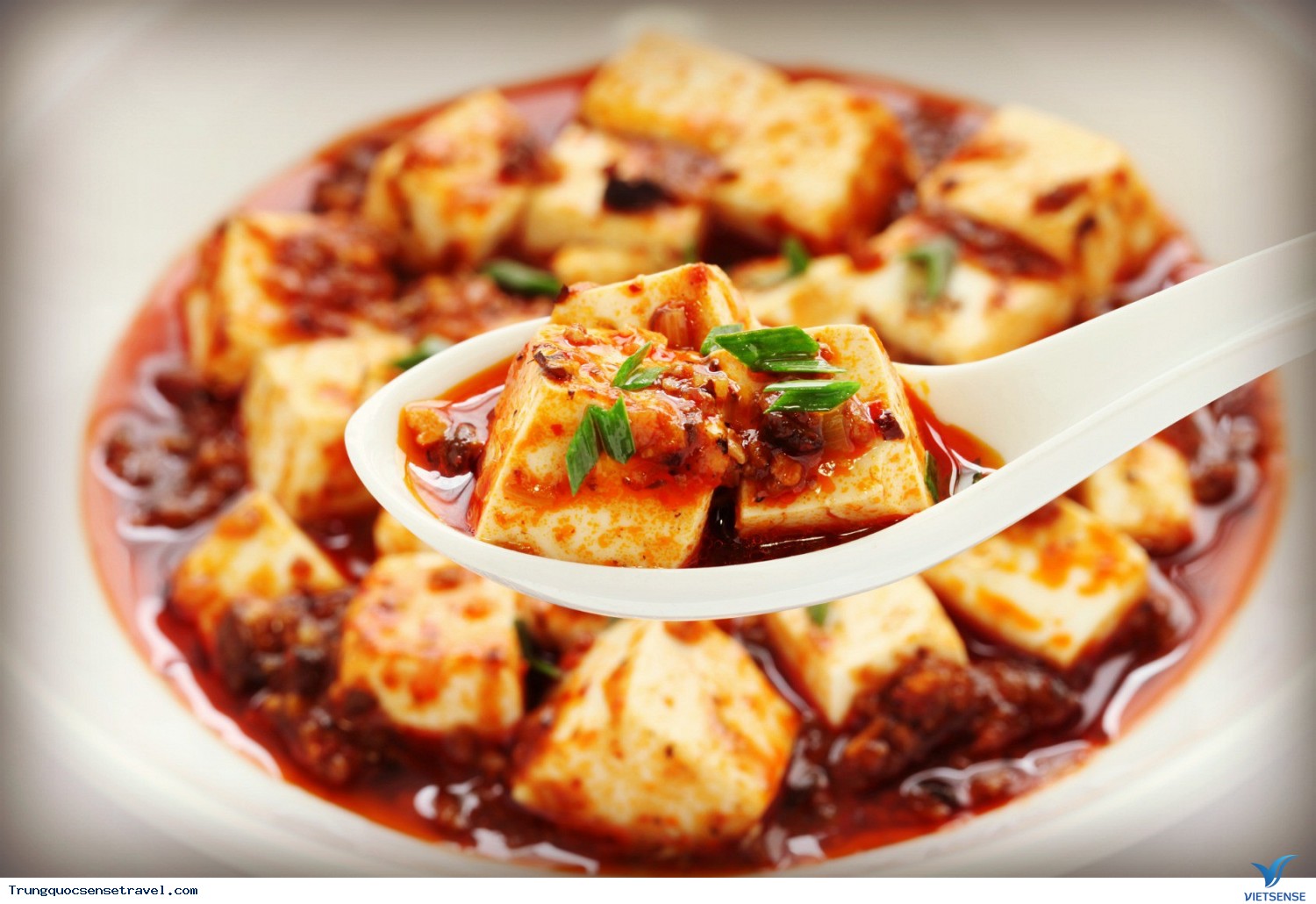 Đậu phụ sốt thịt bằm Đậu phụ sốt thịt bằm