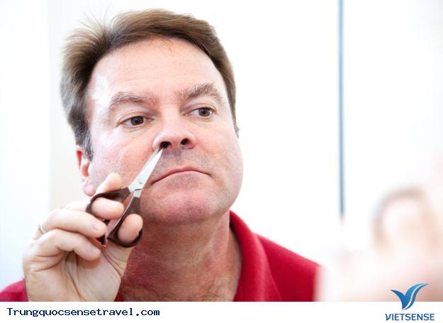 Hãy tỉa lông mũi gọn gàng Hãy tỉa lông mũi gọn gàng