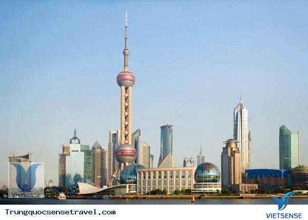 Tháp truyền hình Minh Châu Phương Đông ở Thượng Hải
