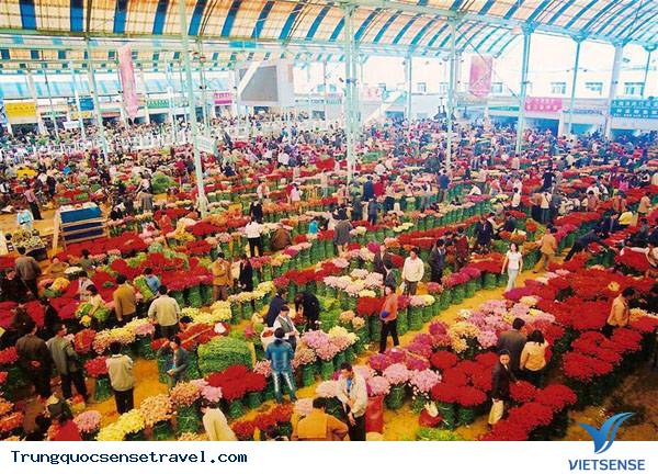 Chợ hoa Côn Minh Chợ hoa Côn Minh