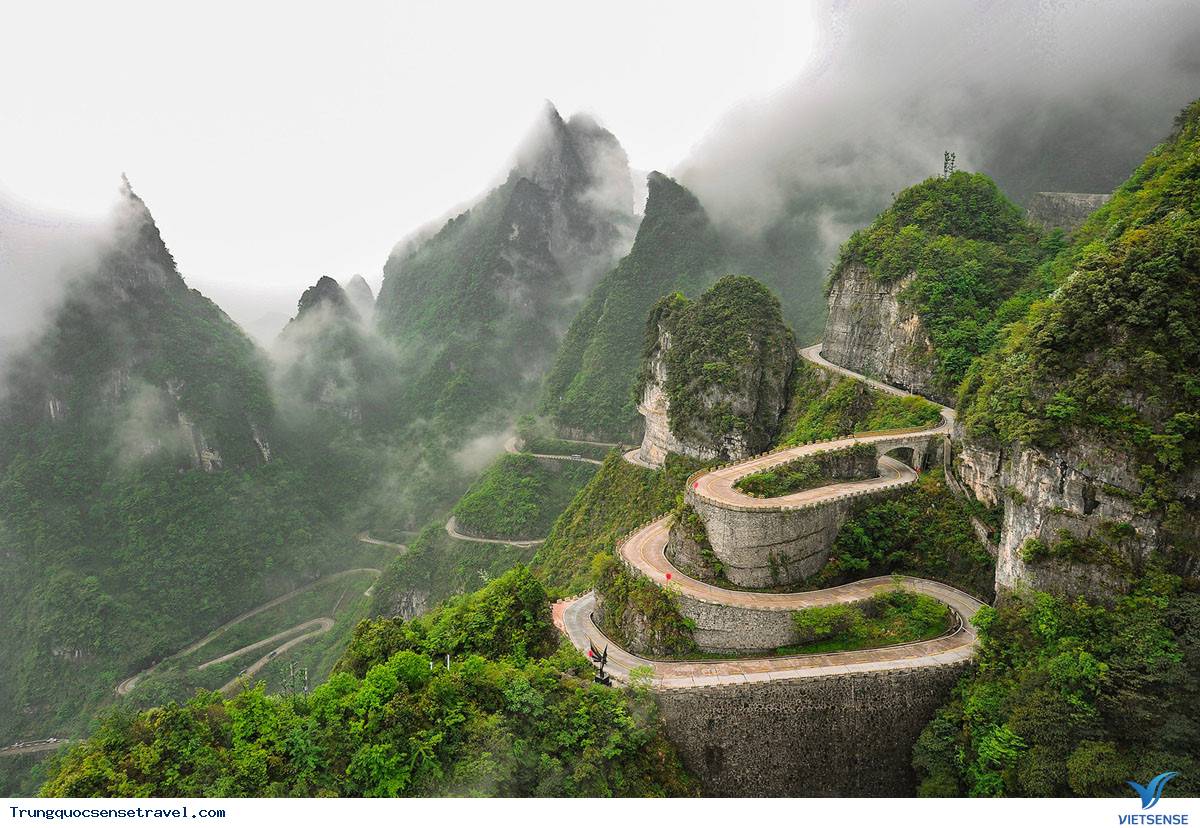 Trương Gia Giới - Phượng Hoàng Cổ Trấn - Cầu kính Vân Thiên Độ