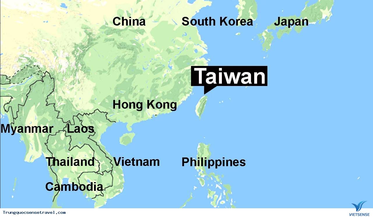 Где тайвань карте показать. Тайвань на карте. Тайвань географическое положение.