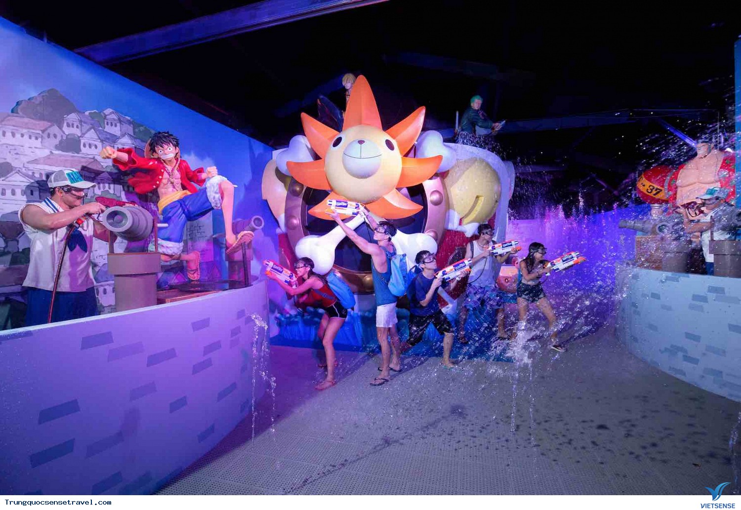 Water Battle ở Công viên Đại dương (Ocean Park) Water Battle ở Công viên Đại dương (Ocean Park)